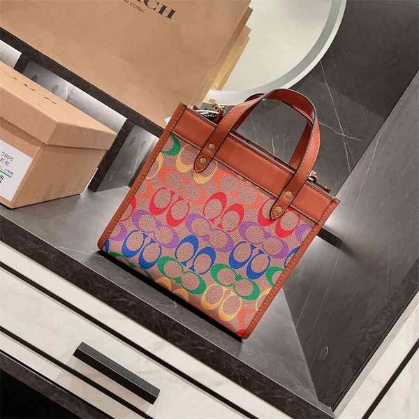 

factory 2021 classic rainbow color super versatile bag women's packaging luxuryss designerss yw