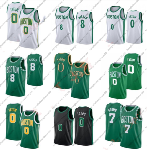 

kemba 8 walker jayson 0 tatum jaylen 7 brown rondo kevin 5 garnett paul 34 pierce 20 allen basketball jersey professional, Black;red
