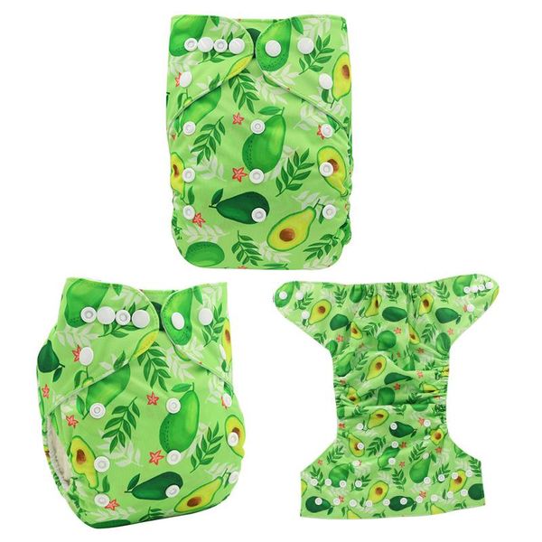 

cloth diapers 6pcs suede with pocket 2021 ohbabyka reusable waterproof nppy for born  fits all