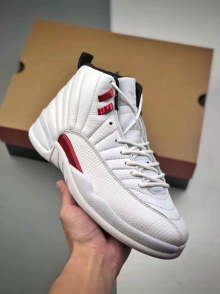 

basketball shoes for men's and women's sports 13 bred white twist size 40-46