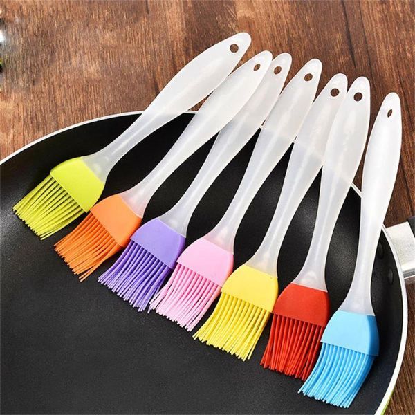 Passagem de silicone Basting Brush BPA free térmico escovas resistentes ao calor para churrasqueira churrasqueira assada cozinha cozinhar manteiga marinadas pincel