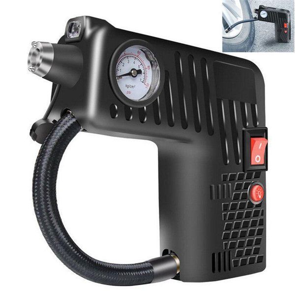 

inflatable pump tire inflator dc 12v portable electric air compressor car emergency tool for motorcycles bicycles