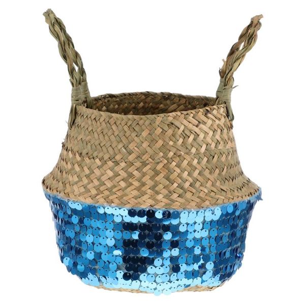 

storage baskets 1pc multifunctional basket hand woven flower sundries holder