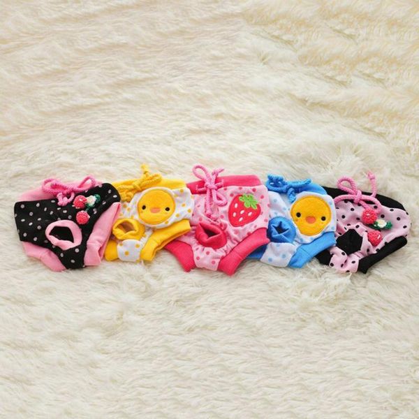 

dog apparel physiological pants duck cherry strawberry pet menstrual