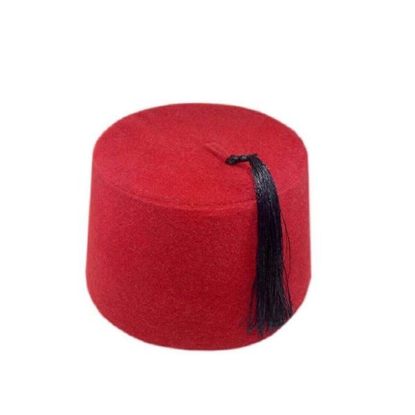 

wide brim hats ottoman authentic folkloric english fes fez, oriental tarboosh, exotic hat red and burgundy, Blue;gray