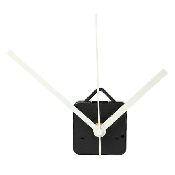 

silent large wall quartz clock movement mechanism black & red hands repair tool parts kit diy set with hook drop shipping