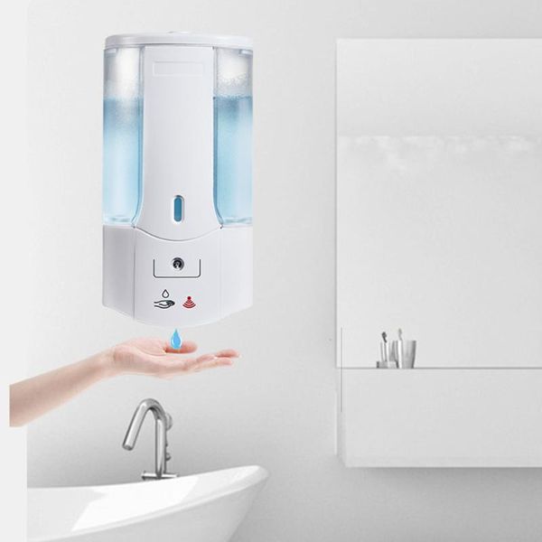 

liquid soap dispenser plastic detergent shampoo dispensers 400ml automatic touchless sensor hand washing container