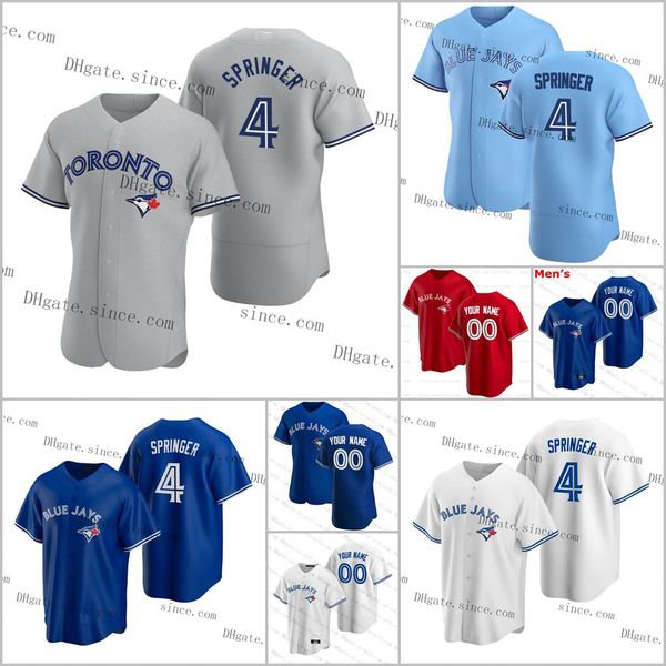 

bo bichette 2021 jersey george springer vladimir guerrero jr. cavan biggio hyun-jin ryu marcus semien kirby yates yamaguchi randal grichuk, Blue;black