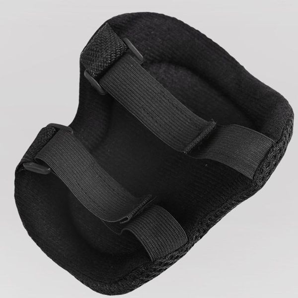 

waist support 6pcs sports protective gear kit knee protector elbow pads set wrist brace size black, Black;gray