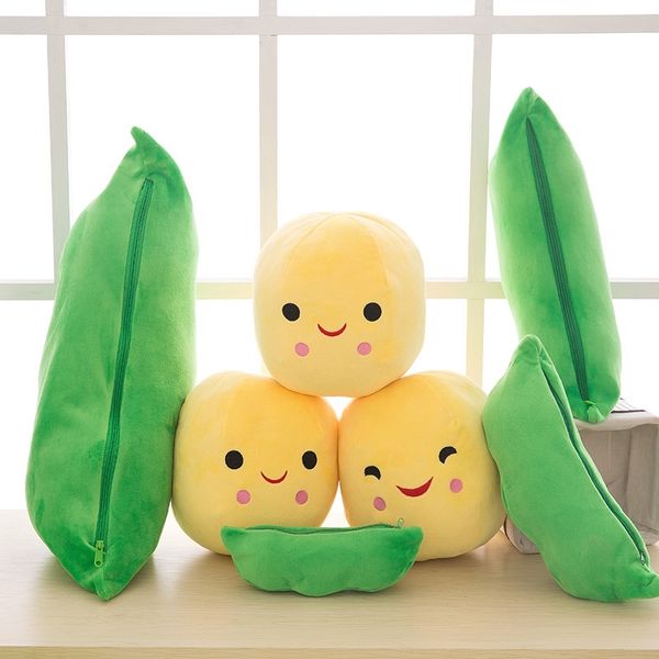 

pea pod pendant doll pillow plush toy pea large bean valentine's day gift