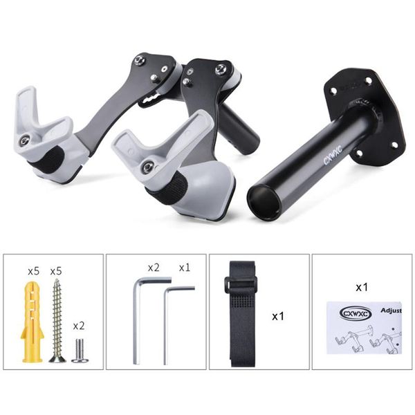 

car & truck racks adjustable trailer bike stand wall holder bicycle mountain storage mounted rack steel hanger hook accessories
