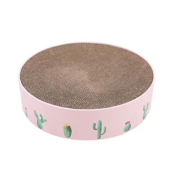 

corrugated cardboard catnip scratcher board nail scraper mat kitten bed toy