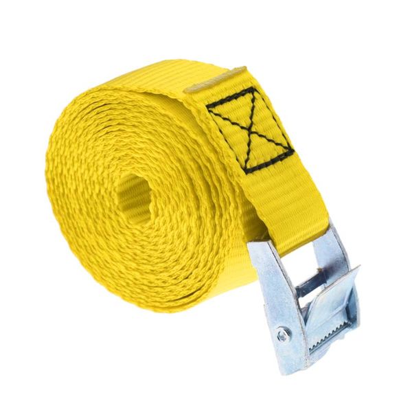 

5m 25mm roof rack surfboard kayak lashing tie down strap with cam buckle