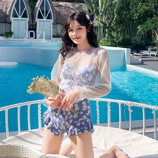 

women's swimwear strapless blouse gathered beach bikini with steel support chest pad split two-piece swimsuit set, White;black