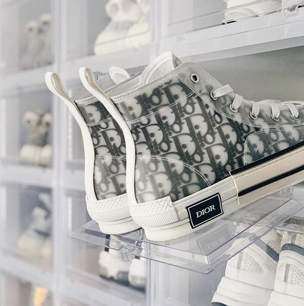 

19ss cÃ²nvÃ¨rsÃ¨ dÃ¬Ã²r paris homme kÃ ws kim jones oblique 03103 for men women new designer triple s sneakers canvas shoes