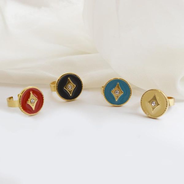 

wedding rings vintage gold drop oil ring for womens bohemia oval party jewelry 2021, Slivery;golden
