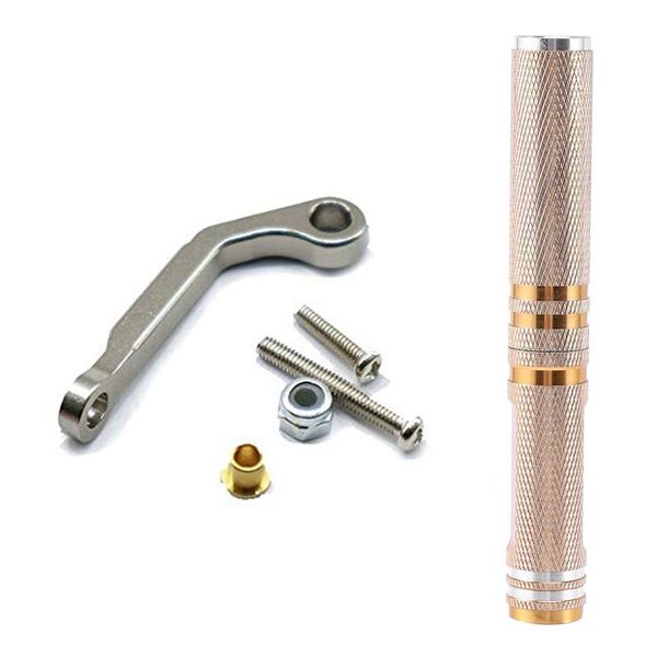 

drones 1pcs hole opener expanding puncher shell reamer drill 0-14mm & for wpl rc car spare parts metal servo pull rod,grey