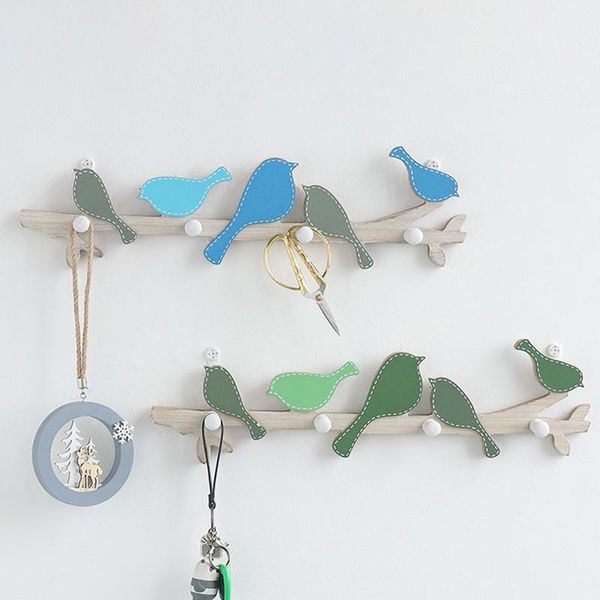 

hooks & rails 4 wall decorations home accessories living room hanger resin bird key bedroom kitchen coat hat clothes towel
