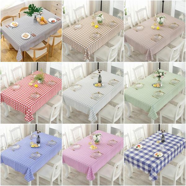 

table cloth living room kitchen outdoor waterproof and heat-proof oil tablecloth modern art small fresh square rectangular