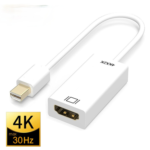 

mini displayport to hdmi-compatible cable 4k 1080p tv projector projetor dp 1.4 display port converter for apple macbook air pro