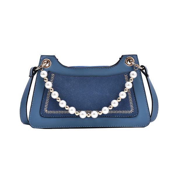 

pearl handle totes female design summer pu leather shoulder bags for women stone pattern crossbody bag travel handbag