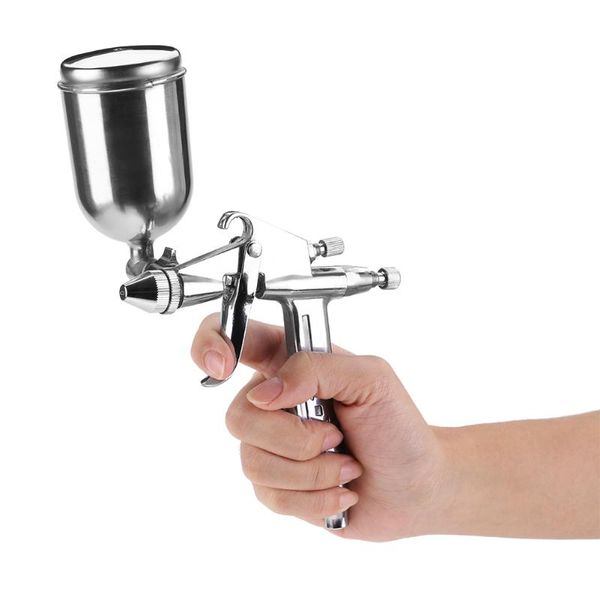 

professional spray guns 0.5mm nozzle 125ml c type quick connector mini pneumatic gun trigger for car painting repair accessory