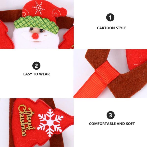 

dog apparel 1pc adorable christmas santa claus cap pet hat puppy party cosplay exquisite fashion cat headdress headwear supp