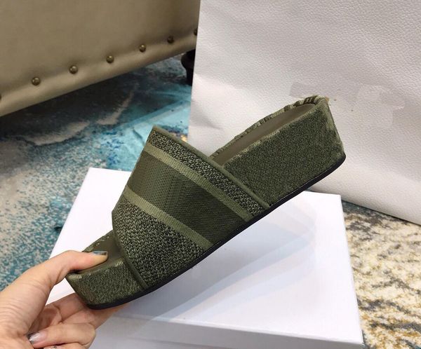 

retro classic fashion women causal slippers wool slipper thick bottom start print ladies slide sandals outdoor beach flip flops 35-42, Black