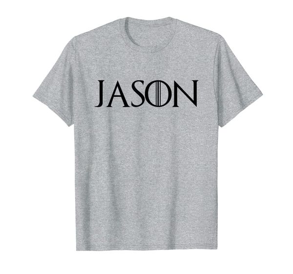 

jason name | funny birthday gift idea t-shirt, White;black
