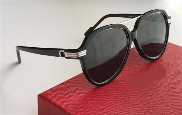 

polarized sunglasses for mens women oval designer round frame sun glasses uv 400 protection acatate resin glasses with box, White;black