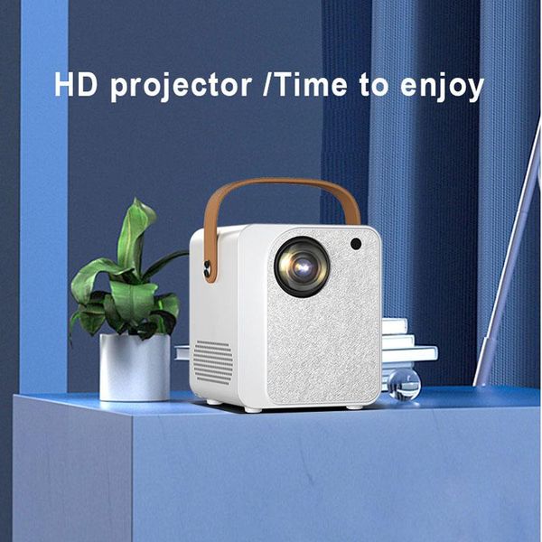 

projectors 2021 full hd 1080p android mini projector for home theater phone led video beamer 4k decoding 16g ram