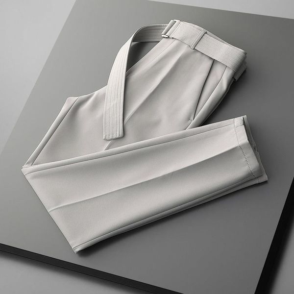 

men's pants men fashion mens harem japanese overalls pencil smart casual, Black