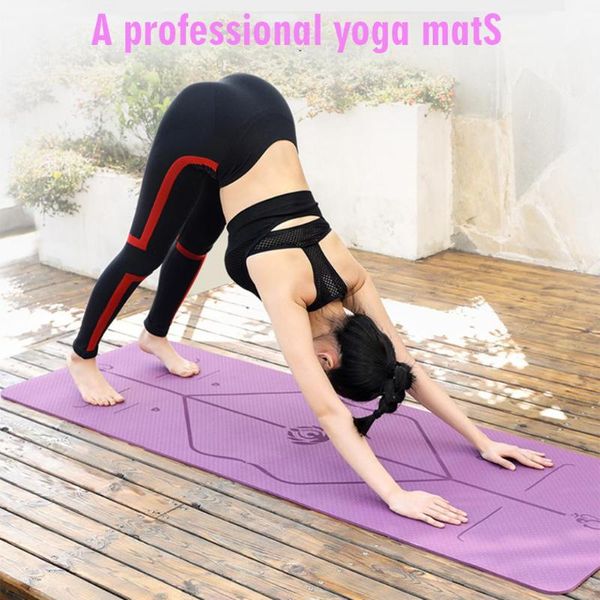 

yoga mats hobbylane 6mm blanket stretching anti-slip gym mat for sports
