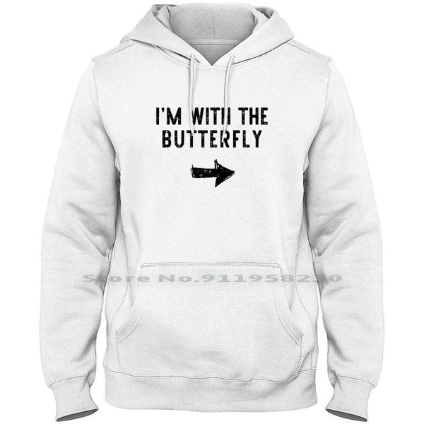 

men's hoodies & sweatshirts i'm with the costume men hoodie sweater 6xl big size cotton illustration halloween butter some cost st, Black