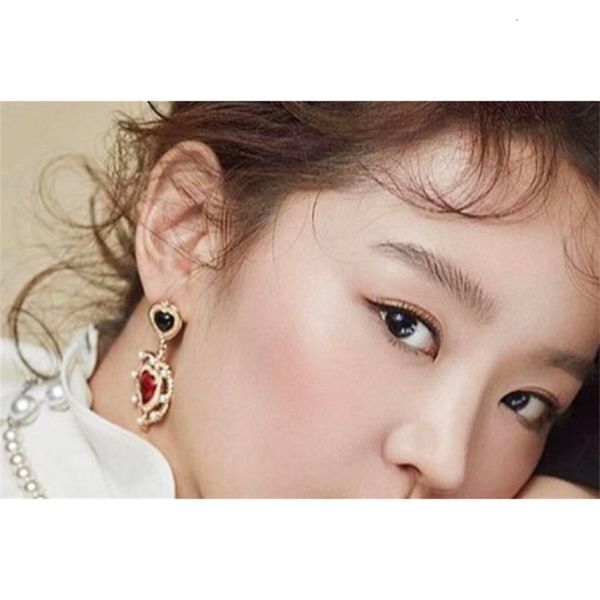 

fashion low price wholesale lover heart 2pairs/lots diamond pearl lady's banquet party earings up-market 7.65, Silver