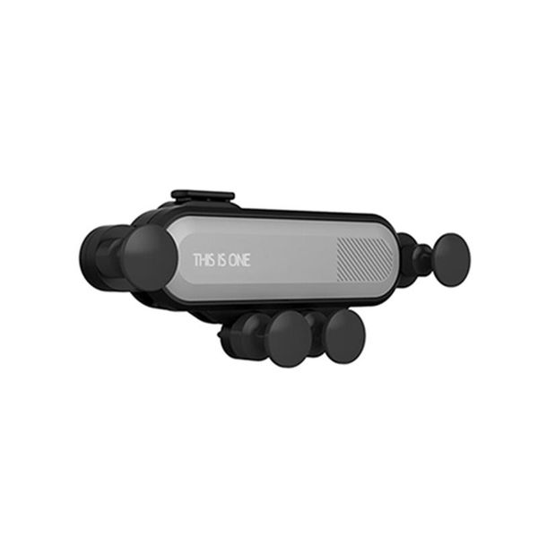 

4 to 6.5 inch single hand operation protect wide compatible accessories small air vent mount gravity shockproof car phone holder