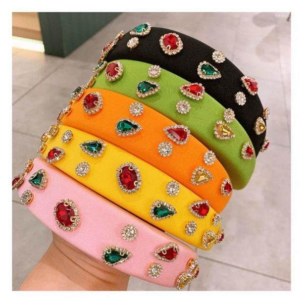 

vintage diamond women headbands women fashion headbands boutique girls headband hair accessories for hair bands kids head1, Slivery;white