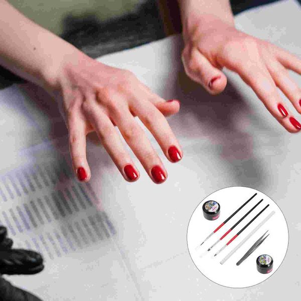

nail art kits 1 set glue manicure shaping diy decor accessory