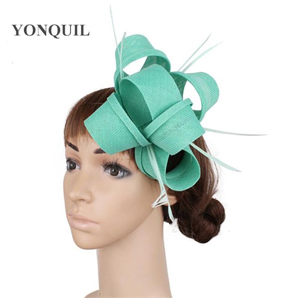 

hair accessories emerald green fascinators hats sposa party wedding and floral fascinator with feathers headbands or 20 colors