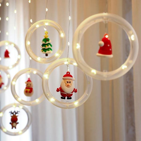 

strings usb led light string garland merry christmas decor for home xmas gifts navidad 2021 ornaments happy year 2022