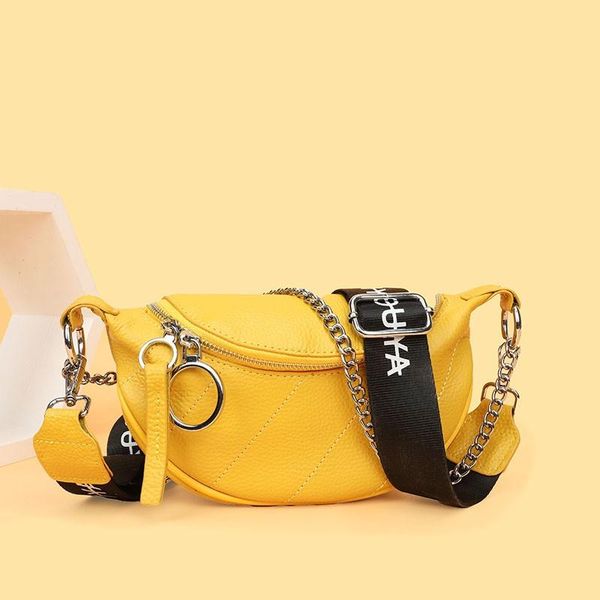 

evening bags solid color chain designer crossbody for women 2021 luxury genuine leather shoulder messenger bag female simple purse