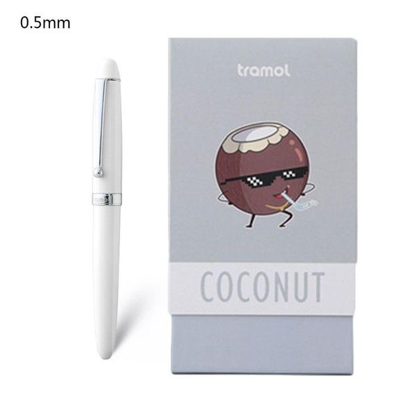 

0.38/0.5mm business fountain pen signature calligraphy + ink absorber gift box 1xcb