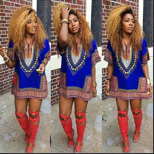 

2021 women african festival dashiki shirt kaftan boho hippe gypsy festival party dress drop shipping, Black;gray