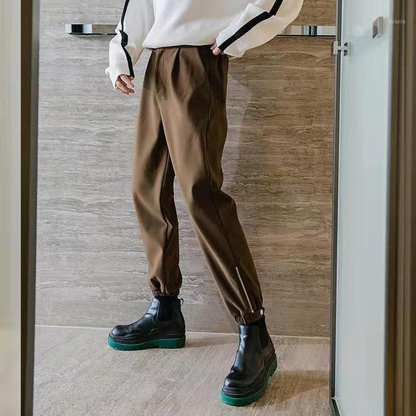 

men's pants cargo men joggers streetwear japanese clothing, Black
