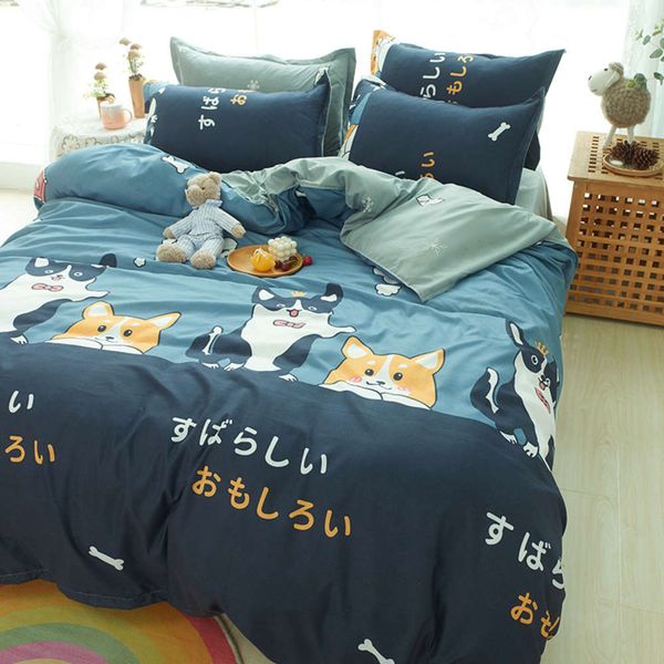 

4-piece bedding fitted sheet 1.5m bed bag