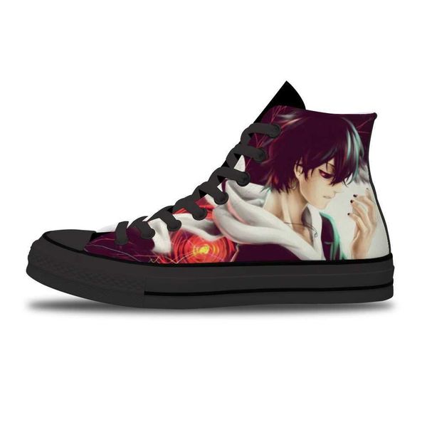 

tokyo ghoul japanese diy printed cartoon anime sports non-slip casual shoe for men's trend sports shoes