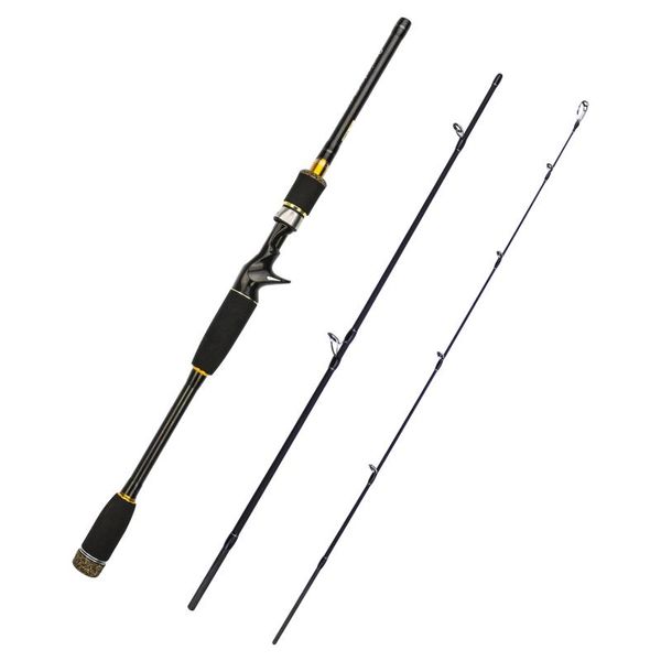 

portable 4-section spinning/casting fishing rods carbon fiber fishing pole for saltwater and freshwater carp