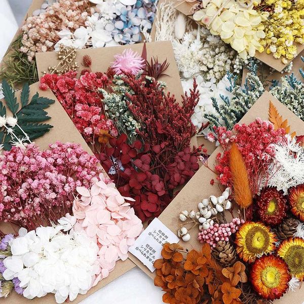 

pendant necklace jewelry making craft diy accessories dry plants aromatherapy candle resin 1box dried flower materia qylafd