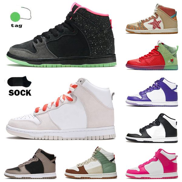 

wholesale 2022 sale luxurys sb high causal running sneakers shoes us 11 northern lights first use pack medium grey moon fossil black white w