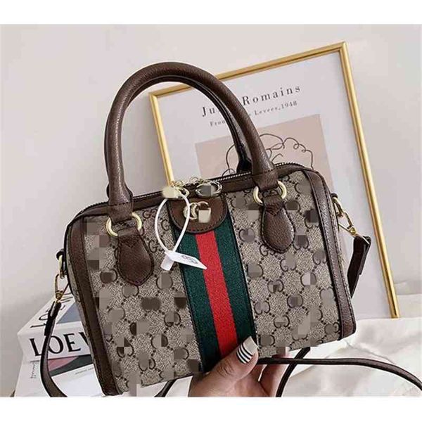 

fashion brand 2021 new net red same korean style boston cylinder bag single shoulder messenger bag